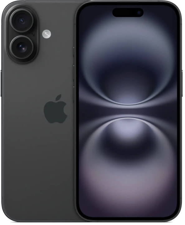 картинка Смартфон Apple iPhone 16 128Gb eSIM + SIM Черный от магазина iBox – техника Apple в г. Волхов
